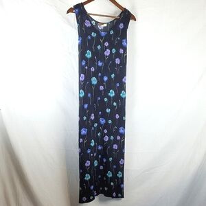 Vintage 90s Floral Maxi Dress‎